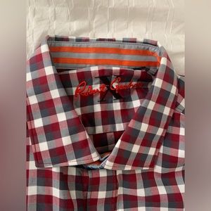 Mens XXL Robert Graham X long-sleeve plaid shirt. Excellent condition.